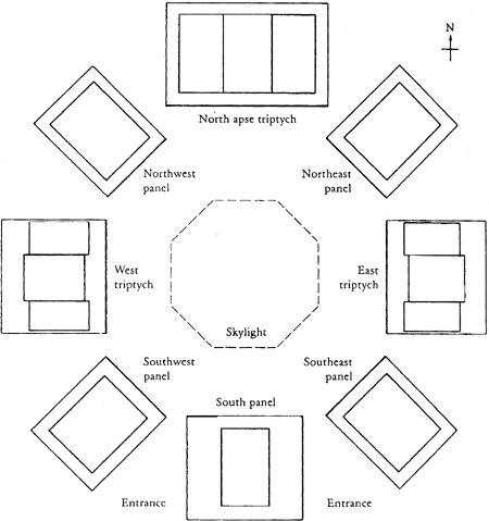 Plan de la chapelle